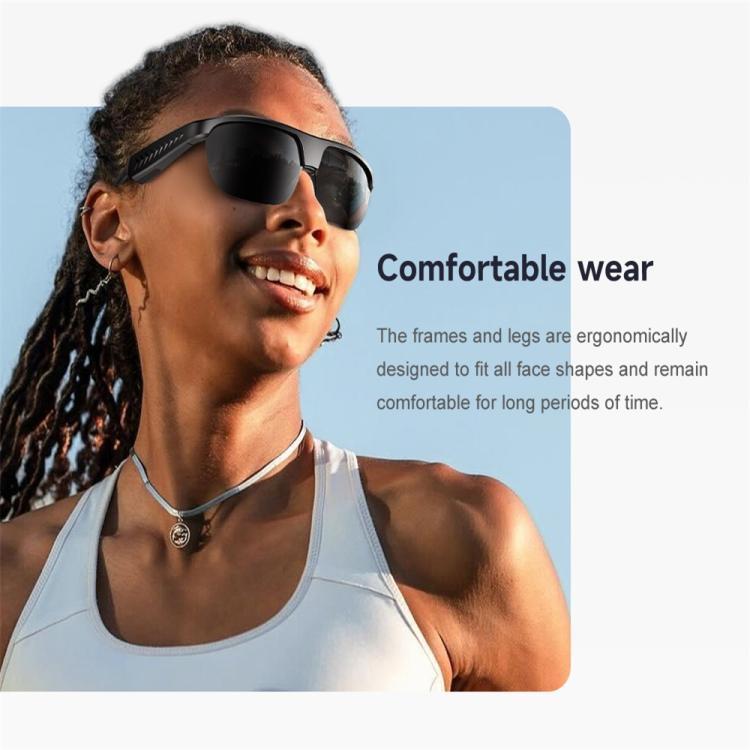 L01 Smart Glasses, Support AI Intelligent Translation / Bluetooth Call / Intelligent Noise Reduction(Grey) - free shipping - PMC TechLife - Order now!