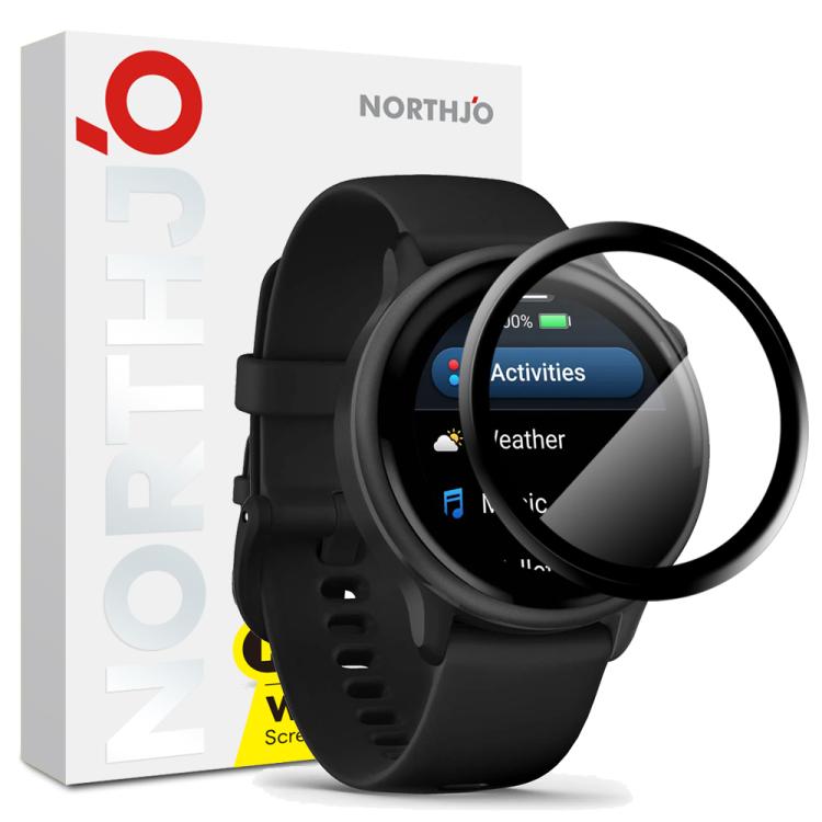 For Garmin Vivoactive 6 NORTHJO Watch Screen Protector PMMA Anti Scratch HD Screen Film - Screen Protector by NORTHJO | Online Shopping South Africa | PMC TechLife | Buy Now Pay Later Mobicred