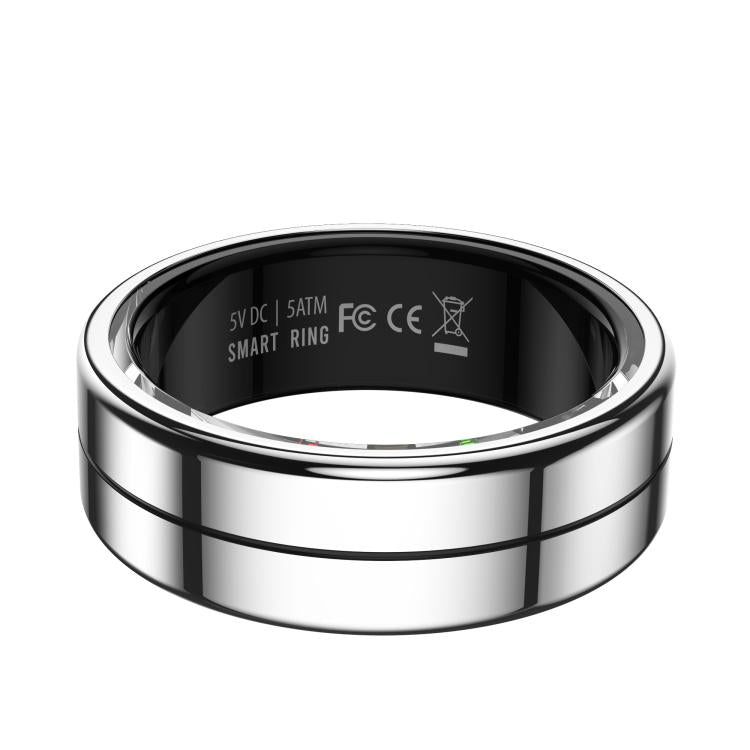 R04 SIZE 8 Smart Ring, Support Heart Rate / Blood Oxygen Monitoring / Sleep / Take Photos(Silver) - free shipping - PMC TechLife - Order now!