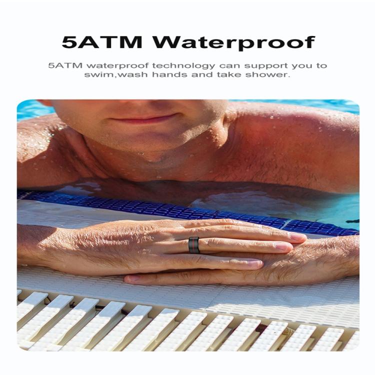 R04 SIZE 12 Smart Ring, Support Heart Rate / Blood Oxygen / Sleep Monitoring / Take Photos(Black) - free shipping - PMc TechLife - Order now!