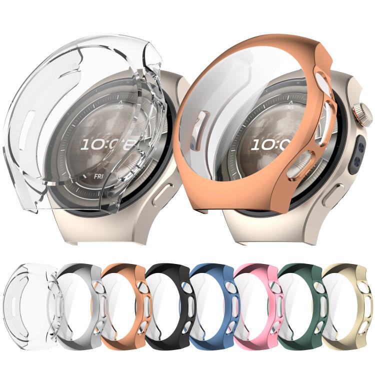 For Huawei Watch 5 46mm Electroplated TPU Full Coverage Watch Protective Case(Silver) - free shipping - PMC TechLife - Order now!
