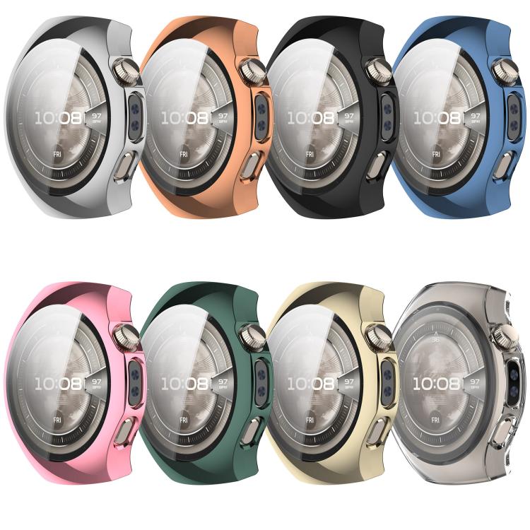 For Huawei Watch 5 46mm Electroplated TPU Full Coverage Watch Protective Case(Silver) - free shipping - PMC TechLife - Order now!