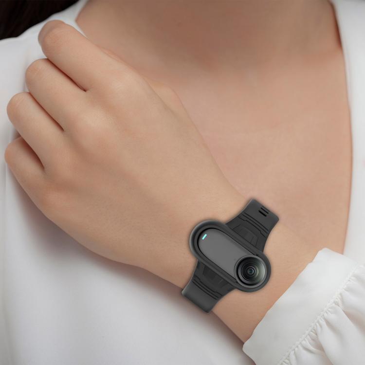 For Insta 360 Go 3 / Go 3S / Go 2 Solid Color Silicone Watch Band(Light Pink) - free shipping - PMC TechLife - Order now!