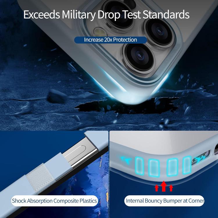 For iPhone 16e Kalebol Gold Shield PC Hybrid TPU Phone Case(Semitransparent) - free shipping - PMc TechLife - Order now!