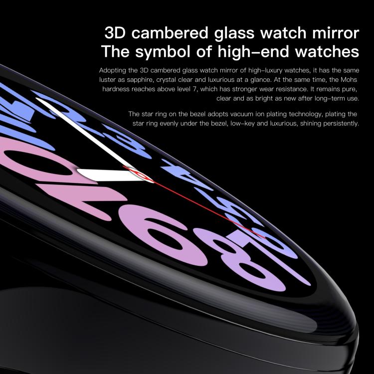 Sense 6 1.43 AMOLED Screen IP68 Waterproof Bluetooth Call Smartwatch Supports Health Monitoring(Pink) - free shipping - PMC TechLife - Order now!