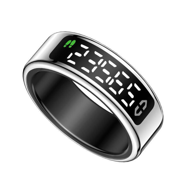 SY01 SIZE 8 Smart Ring, Support Heart Rate / Blood Oxygen / Sleep Monitoring / Multiple Sport Modes(Silver) - free shipping - PMC TechLife - Order now!