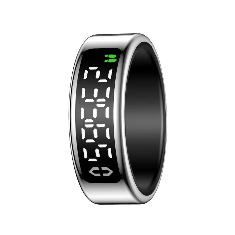 SY01 SIZE 11 Smart Ring, Support Heart Rate / Blood Oxygen / Sleep Monitoring / Multiple Sport Modes(Silver) - free shipping - PMC TechLife - Order now!