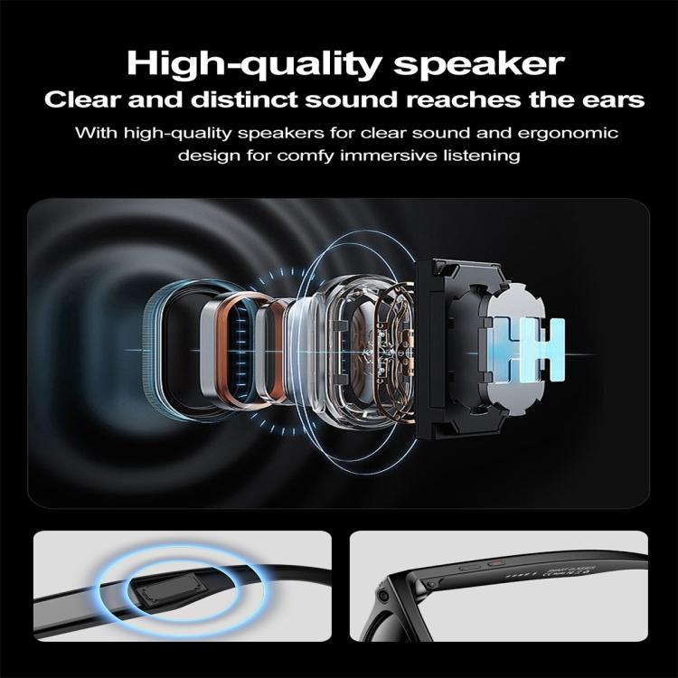 W600 Smart Glasses, Support AI Conversation / AI Photo Recognition / Bluetooth Call(White) - Smart Glasses by PMC TechLife | Online Shopping South Africa | PMC TechLife | Buy Now Pay Later Mobicred