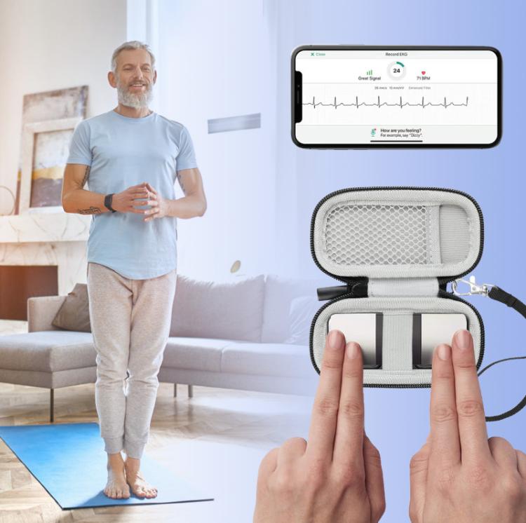 For AliveCor KardiaMobile ECG / KardiaMobile 6L EKG Heart Rate Monitor Storage Bag - free shipping - PMC TechLife - Order now!