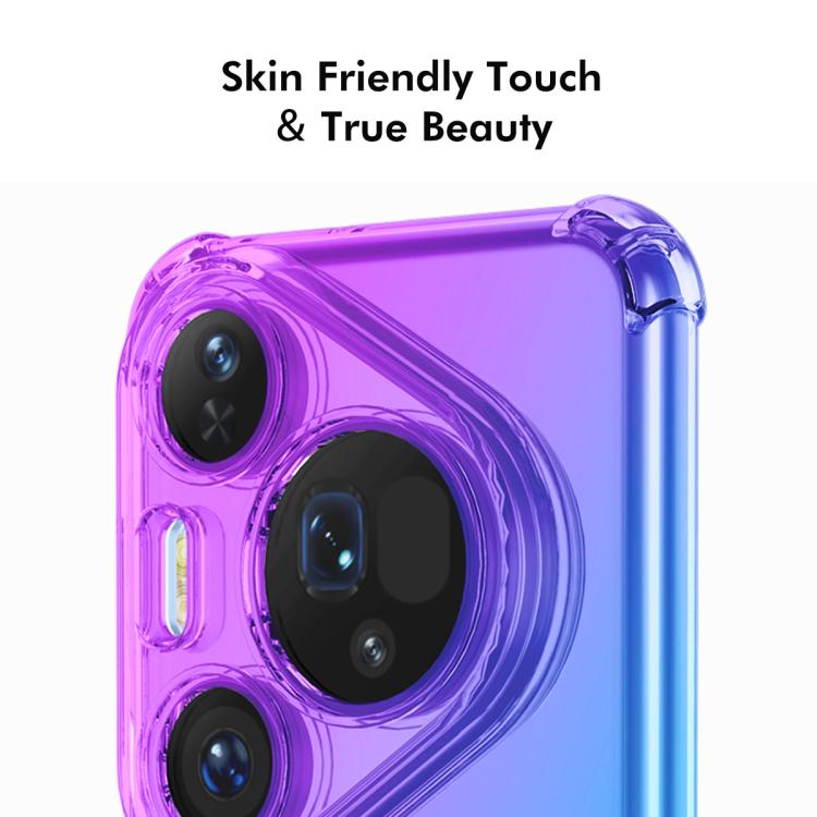 For Huawei Pura 80 Ultra ENKAY Hat-Prince Gradient Airbag TPU Phone Case(Blue Pink) - free shipping - PMC TechLife - Order now!