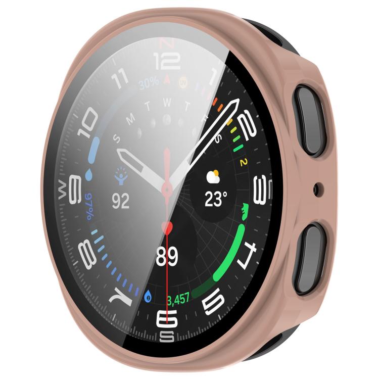 For Samsung Galaxy Watch 8 40mm Tempered Film Integrated PC Watch Cover(Cherry Pink) - free shipping - PMC TechLife - Order now!