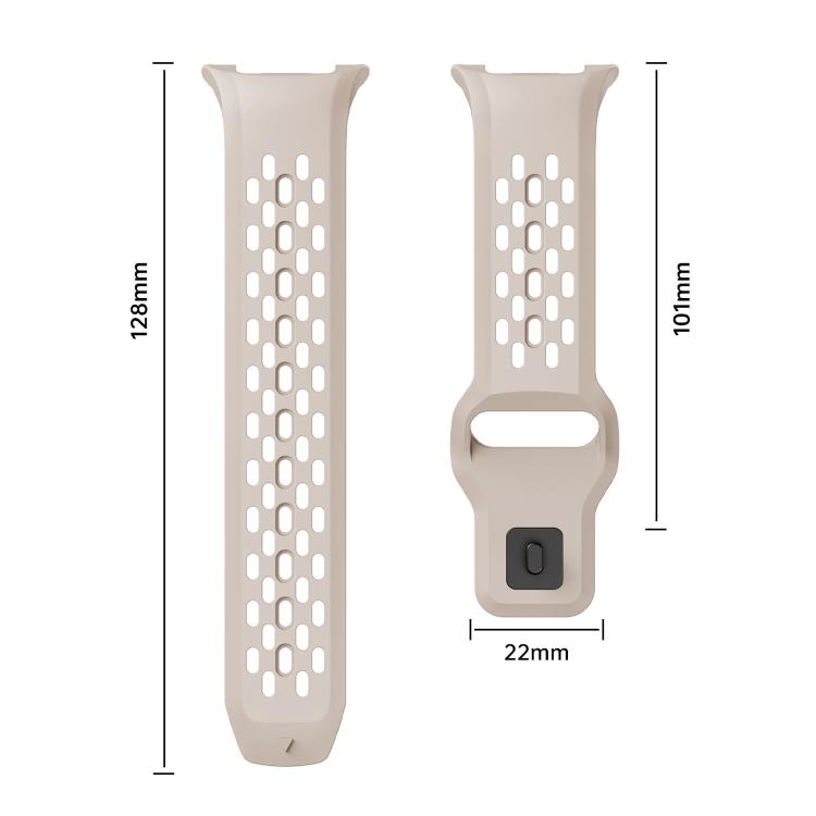 For Samsung Galaxy Watch8 / Watch8 Classic Hole Style Black Reverse Buckle Silicone Watch Band(Army Green) - free shipping - PMC TechLife - Order now!