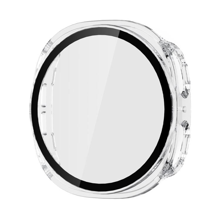 For Samsung Galaxy Watch8 44mm ENKAY Hat-Prince Full Coverage Tempered Glass Film Integrated PC Watch Case(Transparent) - free shipping - PMC TechLife - Order now!
