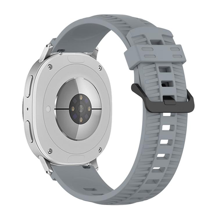 For Samsung Galaxy Watch8 / Watch8 Classic Tire Texture Silicone Watch Band(Gray) - free shipping - PMC TechLife - Order now!