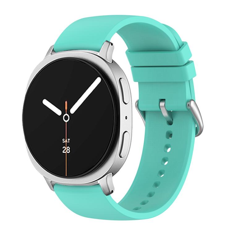 For Samsung Galaxy Watch8 / Watch8 Classic Round Tail Silicone Watch Band(Lake Blue) - free shipping - PMC TechLife - Order now!