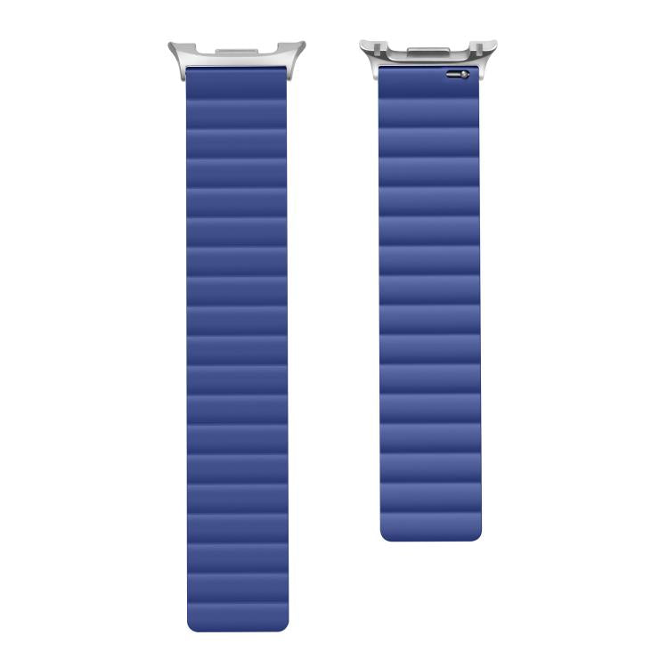 For Samsung Galaxy Watch8 / Watch8 Classic Magnetic Silicone Watch Band(Blue) - free shipping - PMC TechLife - Order now!