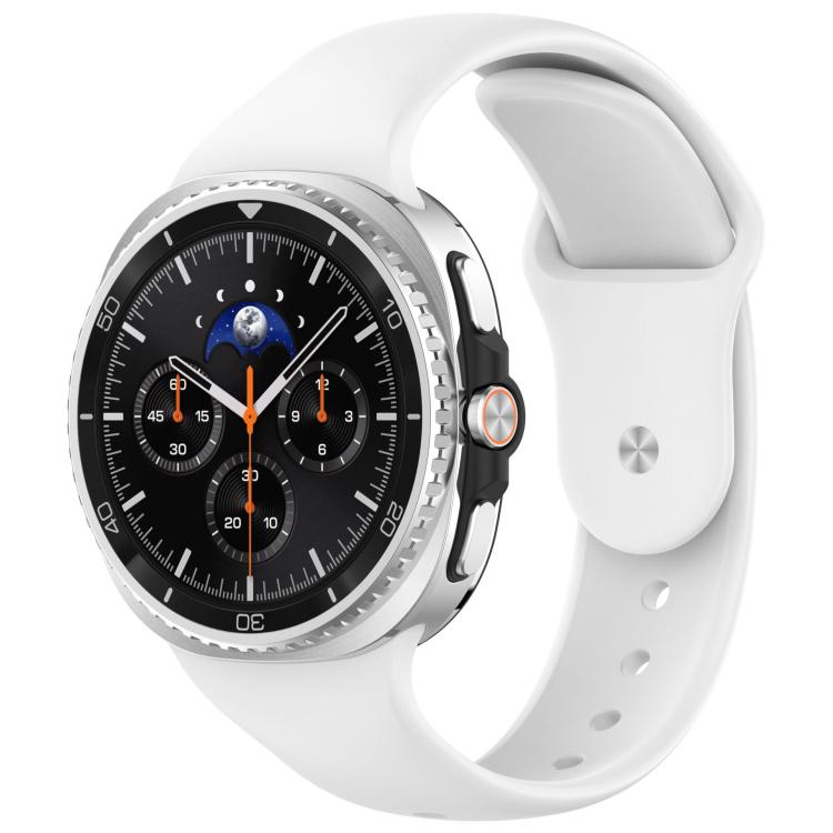 For Samsung Galaxy Watch8 / Watch8 Classic Reverse Buckle Silicone Watch Band(White) - free shipping - PMC TechLife - Order now!