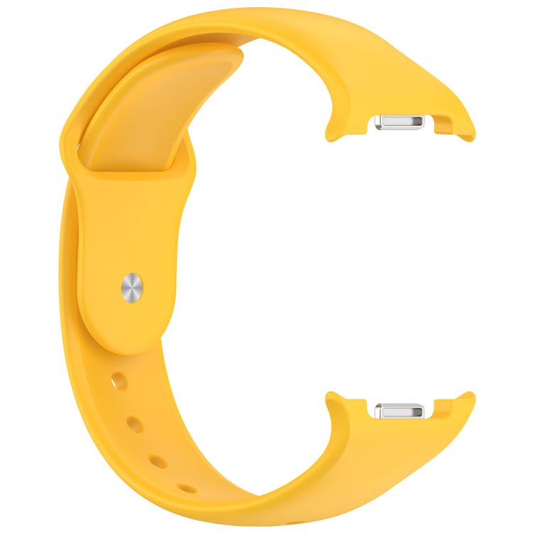 For Samsung Galaxy Watch8 / Watch8 Classic Reverse Buckle Silicone Watch Band(Yellow) - free shipping - PMC TechLife - Order now!
