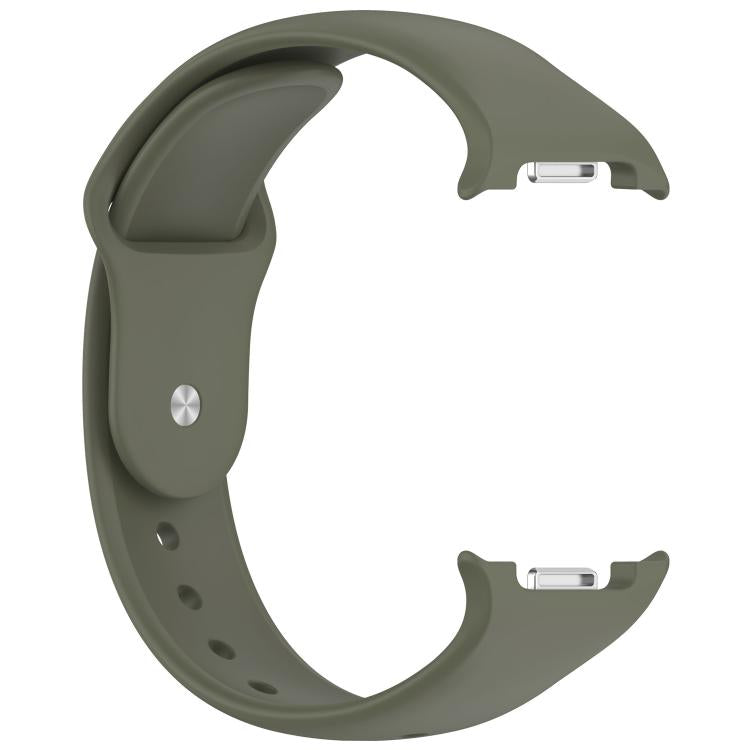 For Samsung Galaxy Watch8 / Watch8 Classic Reverse Buckle Silicone Watch Band(Army Green) - free shipping - PMC TechLife - Order now!