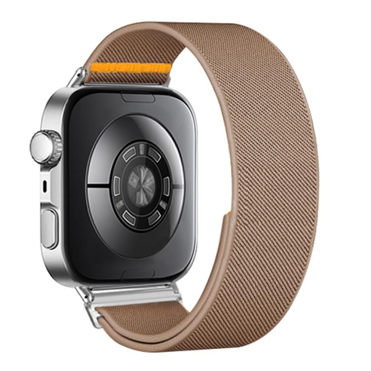 For Huawei Watch Fit3 / Fit4 / Fit4 Pro Adjustable Single Loop Elastic Nylon Watch Band(Milk Tea) - free shipping - PMC TechLife - Order now!