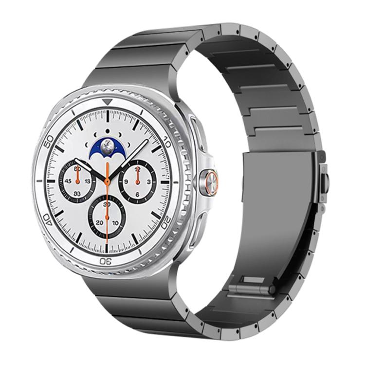 For Samsung Galaxy Watch8 / Watch8 Classic Integrated One Bead Stainless Steel Watch Band(Gray) - free shipping - PMC TechLife - Order now!
