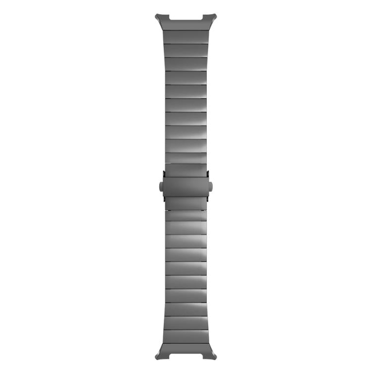 For Samsung Galaxy Watch8 / Watch8 Classic Integrated One Bead Stainless Steel Watch Band(Gray) - free shipping - PMC TechLife - Order now!