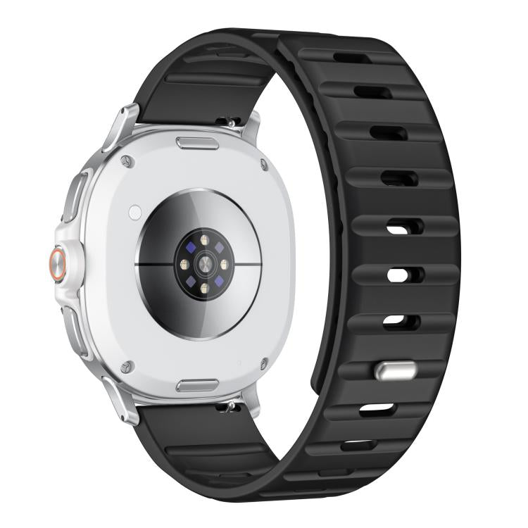 For Samsung Galaxy Watch8 / Watch8 Classic Norman Magnetic Silicone Watch Band(Black) - free shipping - PMC TechLife - Order now!