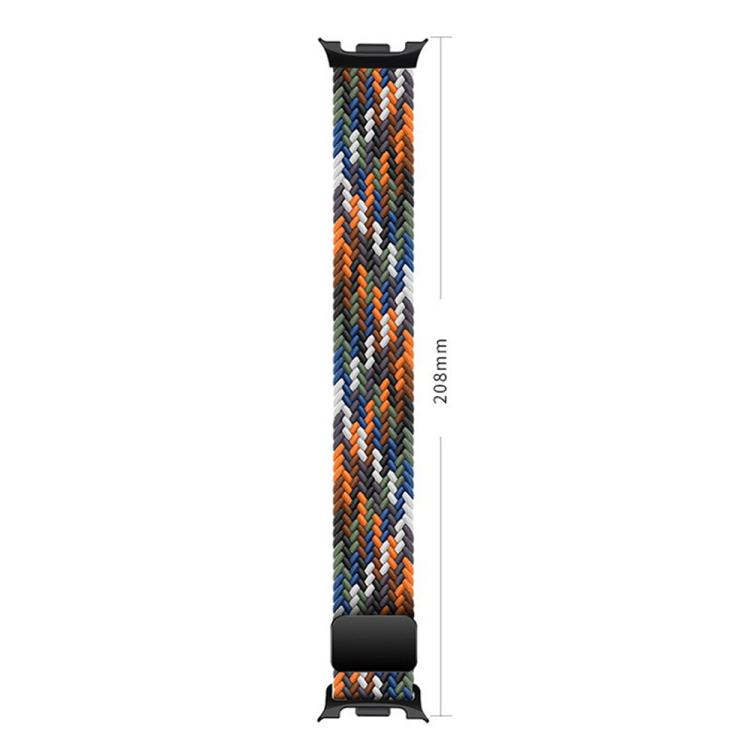 For Samsung Galaxy Watch8 / Watch8 Classic Loop Magnetic Buckle Braided Nylon Watch Band(Camouflage Colorful) - free shipping - PMC TechLife - Order now!