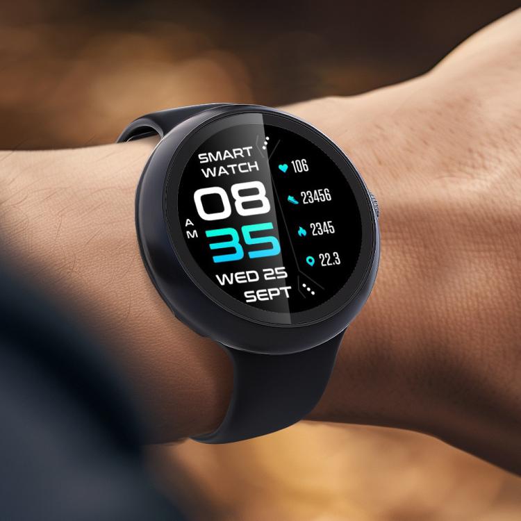 For Google Pixel Watch4 45mm Tempered Film Integrated PC Watch Protective Cover(Silver) - free shipping - PMC TechLife - Order now!