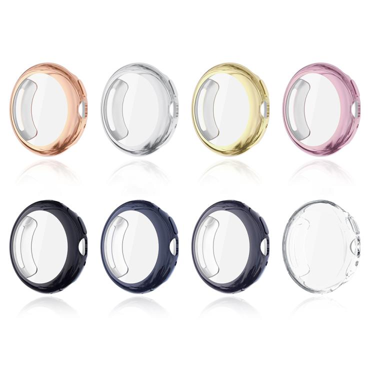 For Google Pixel Watch4 45mm Full Coverage Electroplated TPU Watch Protective Cover(Pink) - free shipping - PMC TechLife - Order now!