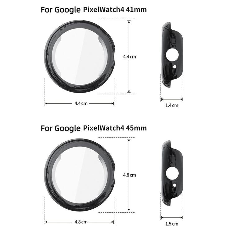 For Google Pixel Watch4 45mm Full Coverage Electroplated TPU Watch Protective Cover(Pink) - free shipping - PMC TechLife - Order now!