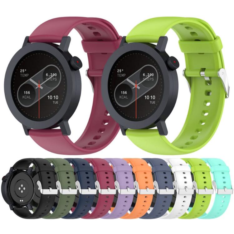 For CMF Watch 3 Pro / CMF Watch Pro2 Solid Color Silicone Watch Band(Navy Blue) - free shipping - PMC TechLife - Order now!
