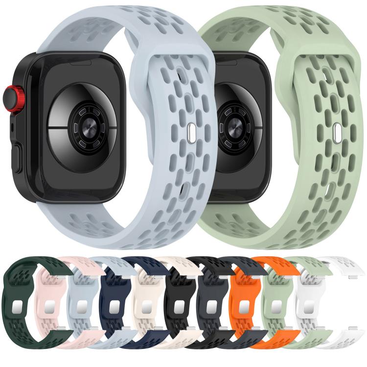 For Huawei Watch Fit4 / Fit4 Pro / Fit3 Mesh Silver Reverse Steel Buckle Silicone Watch Band(Starlight) - free shipping - PMC TechLife - Order now!