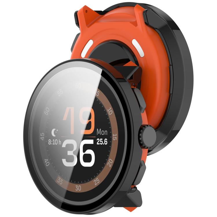 For Suunto Run Tempered Film Integrated PC Watch Protective Cover(Black) - free shipping - PMC TechLife - Order now!