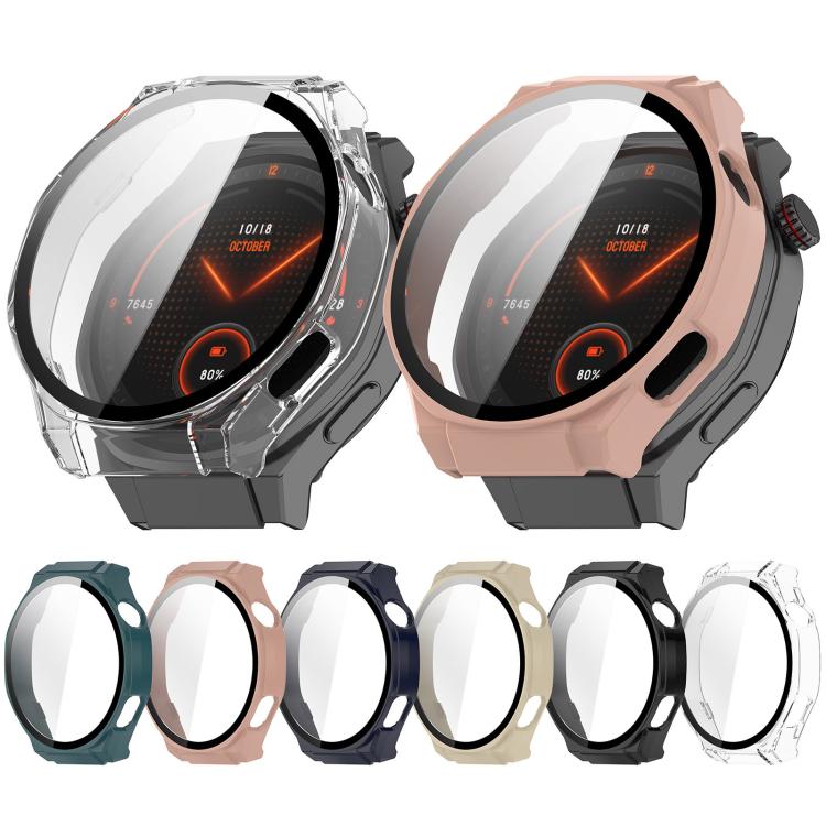 For Honor Watch 5 Ultra Tempered Film Integrated PC Watch Protective Cover(Pink) - free shipping - PMC TechLife - Order now!