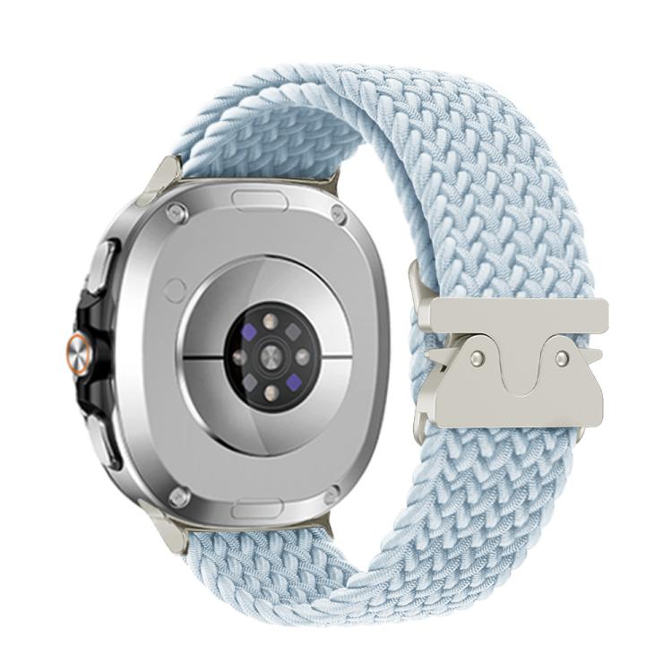 For Samsung Galaxy Watch8 / Watch8 Classic Parachute Buckle Braided Nylon Watch Band(Misty Blue) - free shipping - PMC TechLife - Order now!