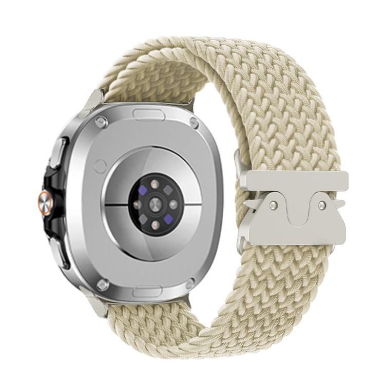 For Samsung Galaxy Watch8 / Watch8 Classic Parachute Buckle Braided Nylon Watch Band(Starlight) - free shipping - PMC TechLife - Order now!