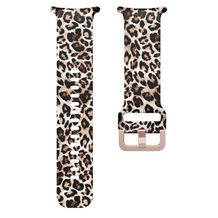 For Samsung Galaxy Watch Ultra 47mm / Ultra 2025 Printed Silicone Watch Band(Brown Leopard Print) - free shipping - PMC TechLife - Order now!