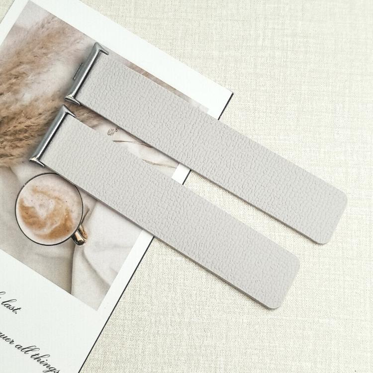 For Xiaomi Smart Band 9 Pro / Redmi Watch 5 Lychee Texture Soft Magnetic Silicone Watch Band(Starlight) - free shipping - PMC TechLife - Order now!