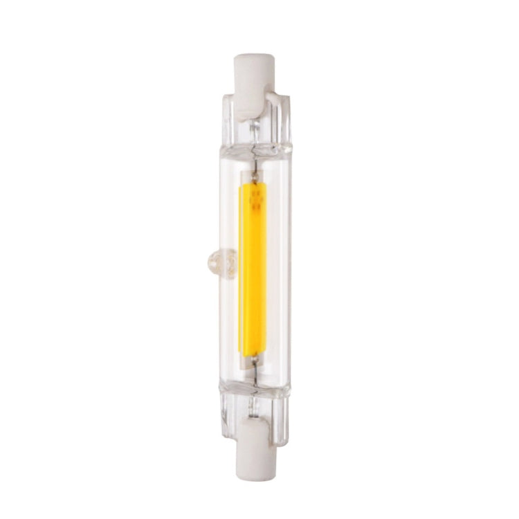 R7S 5W COB LED Lamp Bulb Glass Tube for Replace Halogen Light Spot Light,Lamp Length: 78mm, AC:220v(Cool White) - LED Blubs & Tubes by PMc TechLife | Online Shopping South Africa | PMc TechLife | Buy Now Pay Later Mobicred