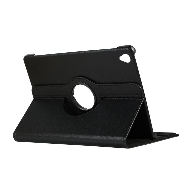 ENKAY 360 Degree Rotation Lichi Texture Leather Case with Holder for HUAWEI MediaPad M6 10.8 2019(Black) - free shipping - PMc TechLife - Order now!