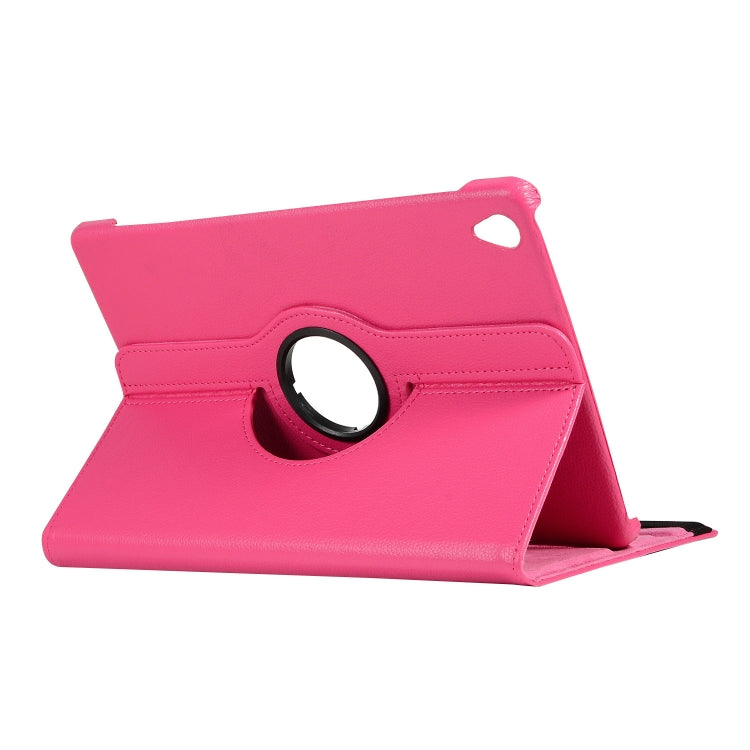 ENKAY 360 Degree Rotation Lichi Texture Leather Case with Holder for HUAWEI MediaPad M6 10.8 2019(Rose) - free shipping - PMc TechLife - Order now!