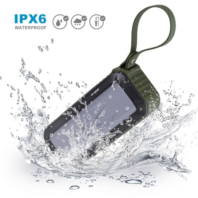 W-KING S20 Loudspeakers IPX6 Waterproof Bluetooth Speaker Portable NFC Bluetooth Speaker for Outdoors / Shower / Bicycle FM Radio (Black) - free shipping - PMC Jewellery - Order now!