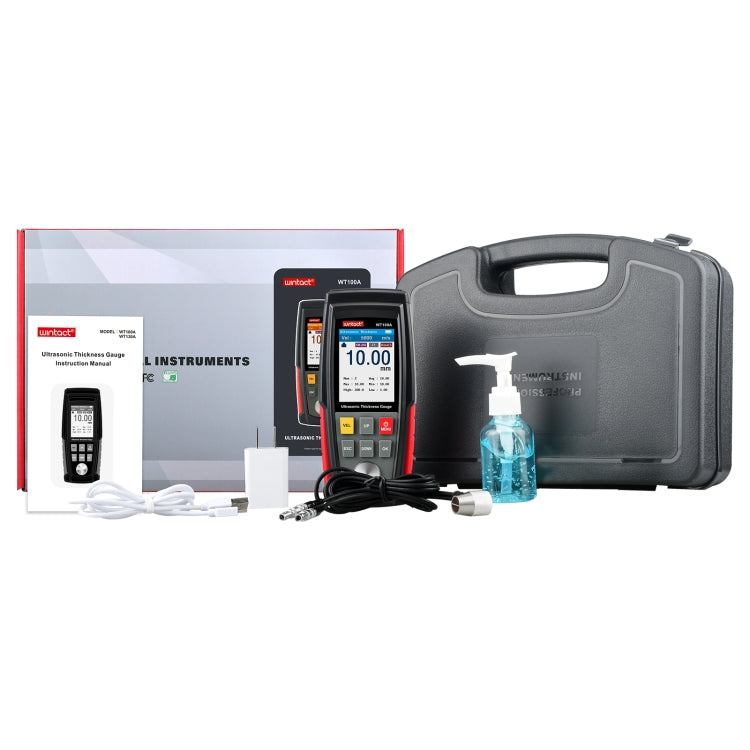 Wintact WT100A Digital Ultrasonic Thickness Gauge Meter Tester USB Charging Digital Thickness Metal Tester High Precision - free shipping - PMC TechLife - Order now!