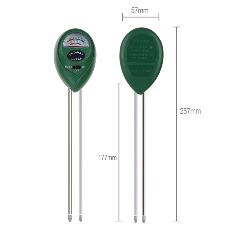 RZ103 Mini Soil PH Moisture Humidity Measuring PH Meter Soil Moisture Monitor Hygrometer Gardening Plant Farming Moisture Tester - PH & Moisture Meter by PMC TechLife | Online Shopping South Africa | PMC TechLife | Buy Now Pay Later Mobicred