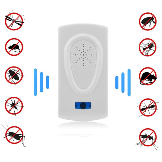 Ultrasound Mouse Cockroach Pest Repeller Device Insect Rats Spiders Mosquito Killer Pest Control Household Pest Rejecter(US Plug) - Repellents by PMC Jewellery | Online Shopping South Africa | PMC Jewellery