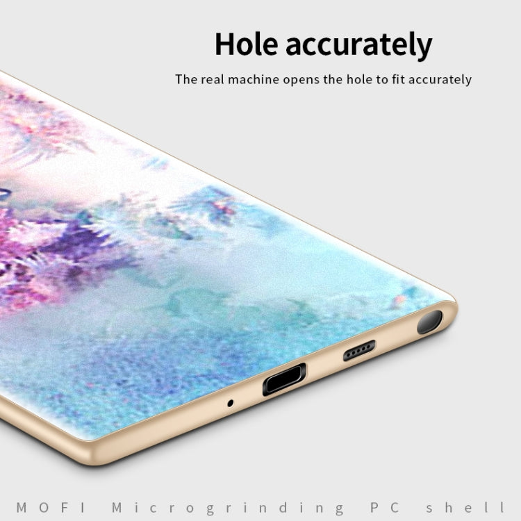 MOFI Frosted PC Ultra-thin Hard Case for Galaxy Note10(Gold) - Galaxy Phone Cases by MOFI | Online Shopping South Africa | PMC Jewellery