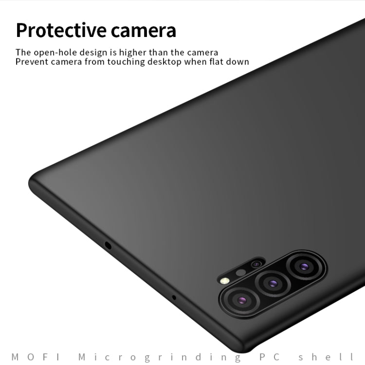 MOFI Frosted PC Ultra-thin Hard Case for Galaxy Note10 Pro(Black) - Galaxy Phone Cases by MOFI | Online Shopping South Africa | PMC Jewellery