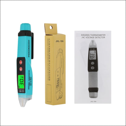 JHL-18A Digital Non-Contact Thermometer AC Voltage Detector Infrared Thermometer Voltage Pen Type Handheld Induction Voltage Tester - Current & Voltage Tester by PMC Jewellery | Online Shopping South Africa | PMC Jewellery | Buy Now Pay Later Mobicred