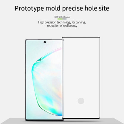 MOFI 9H 3D Explosion Proof Thermal Bending Full Screen Covered With Tempered Glass Film for Galaxy note10+(Black) - Galaxy Tempered Glass by MOFI | Online Shopping South Africa | PMC Jewellery